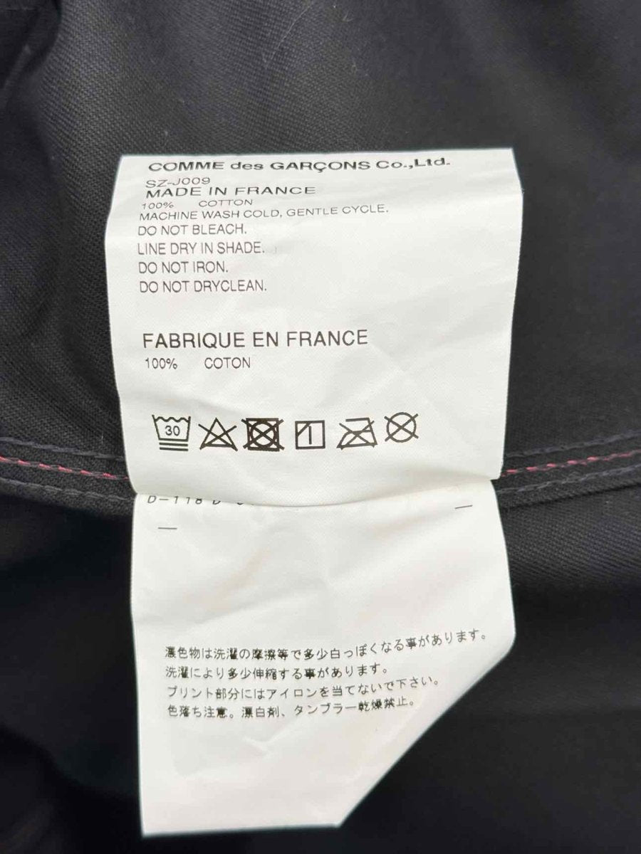 Pre-loved CDG Work Black Size Medium Jacket at Reems Closet