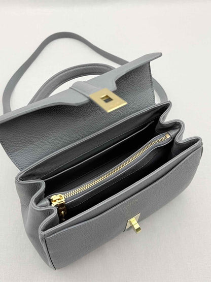 Pre-loved CELINE 16 Grey Top Handle at Reems Closet
