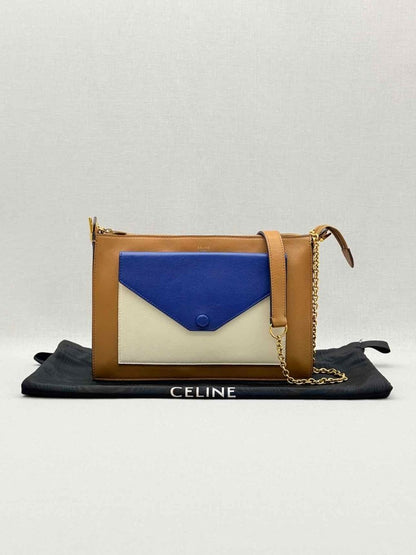 Pre - loved CELINE Beige Crossbody at Reems Closet
