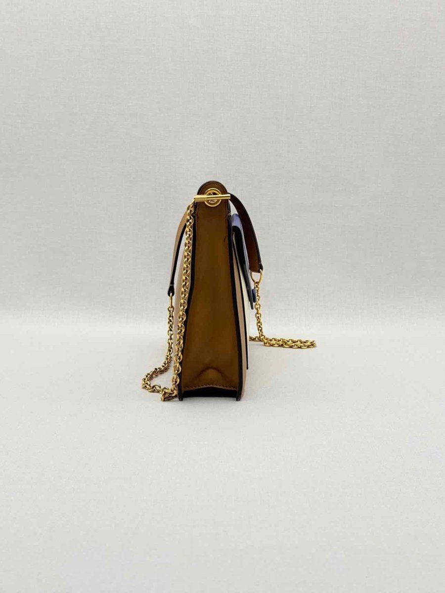 Pre - loved CELINE Beige Crossbody at Reems Closet