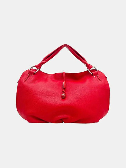 Pre - loved CELINE Bittersweet Red Shoulder Bag at Reems Closet