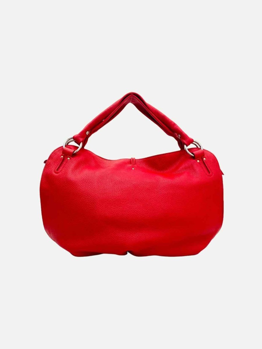 Pre - loved CELINE Bittersweet Red Shoulder Bag at Reems Closet