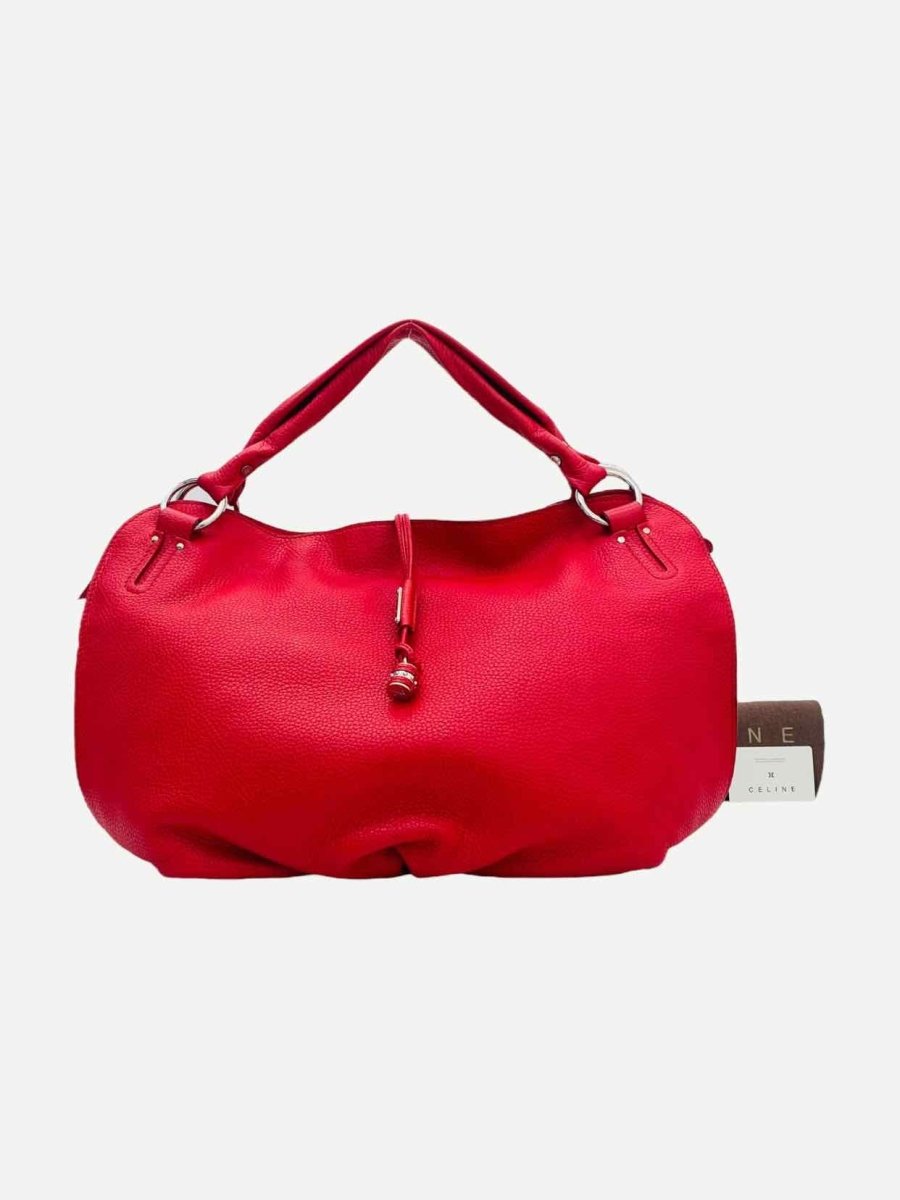 Pre - loved CELINE Bittersweet Red Shoulder Bag at Reems Closet