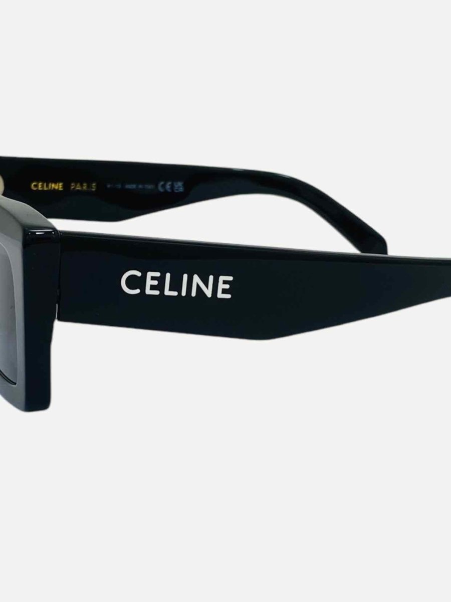 Pre - loved CELINE Black Sunglasses at Reems Closet