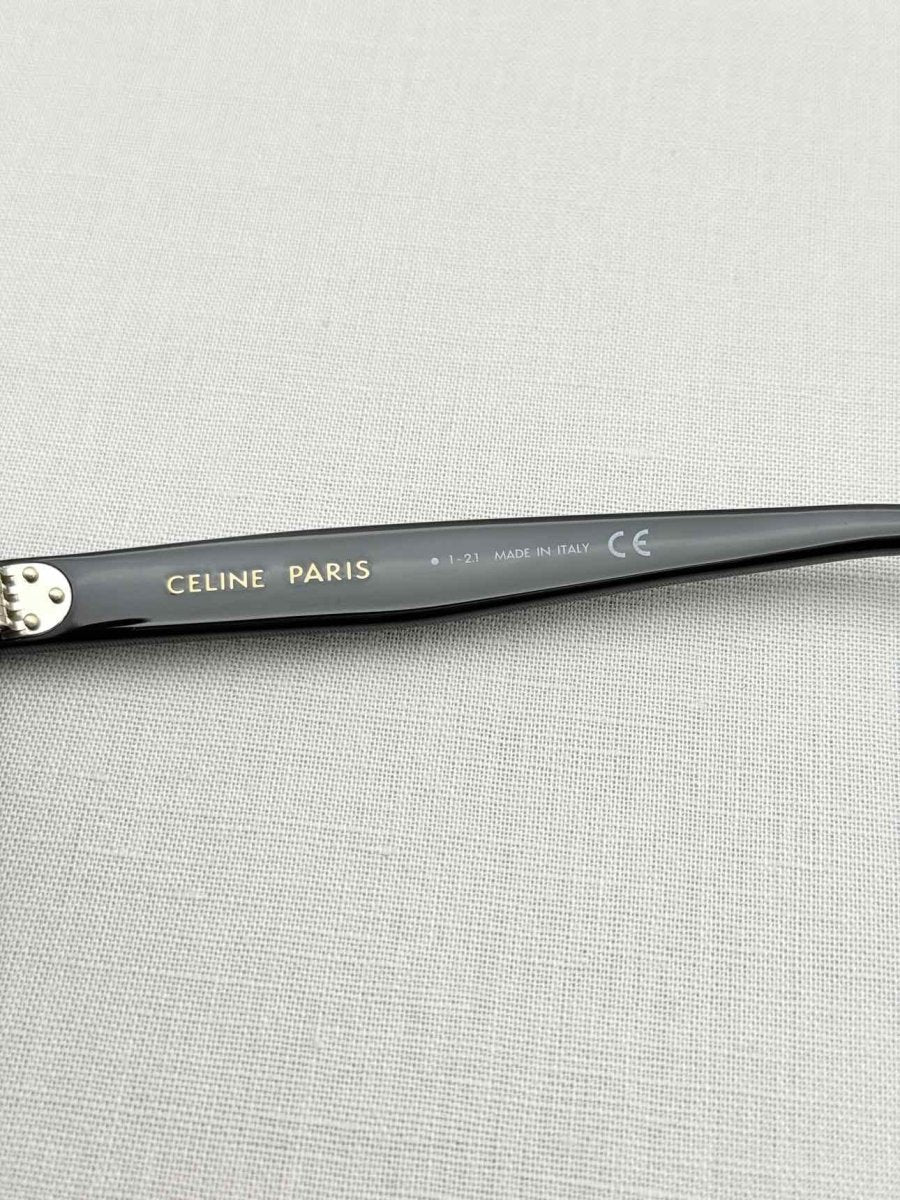 Pre - loved CELINE Black Sunglasses at Reems Closet