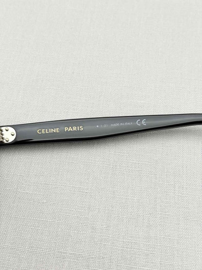 Pre - loved CELINE Black Sunglasses at Reems Closet