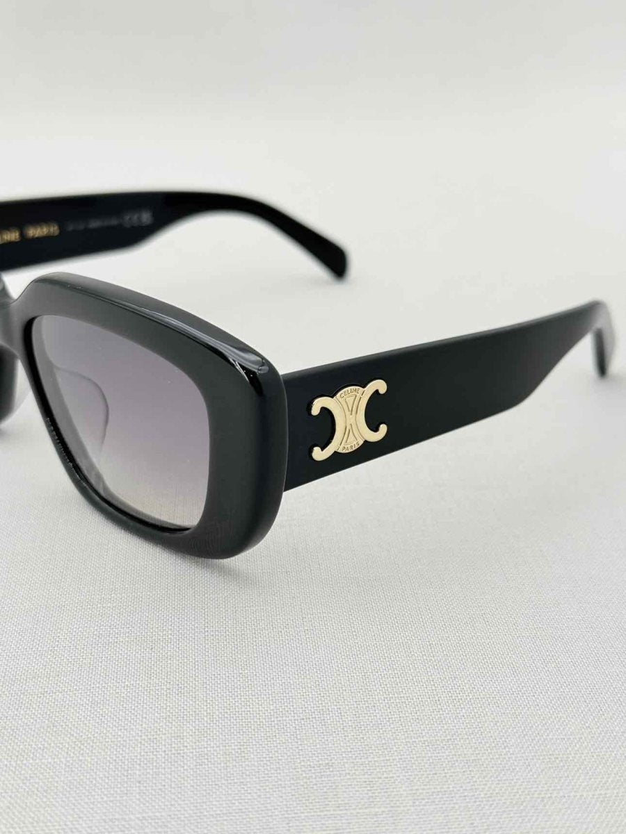 Pre - loved CELINE Black Sunglasses at Reems Closet