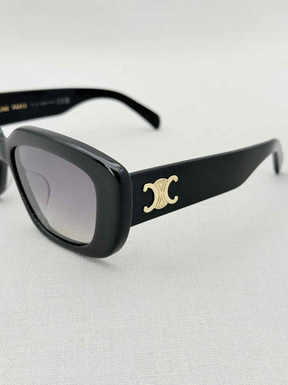Pre - loved CELINE Black Sunglasses at Reems Closet