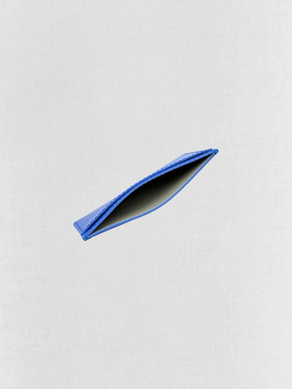 Pre - loved CELINE Blue Card Holder at Reems Closet