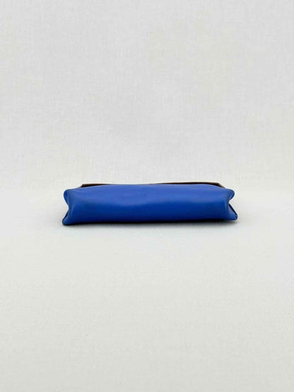 Pre - loved CELINE Blue Clutch at Reems Closet