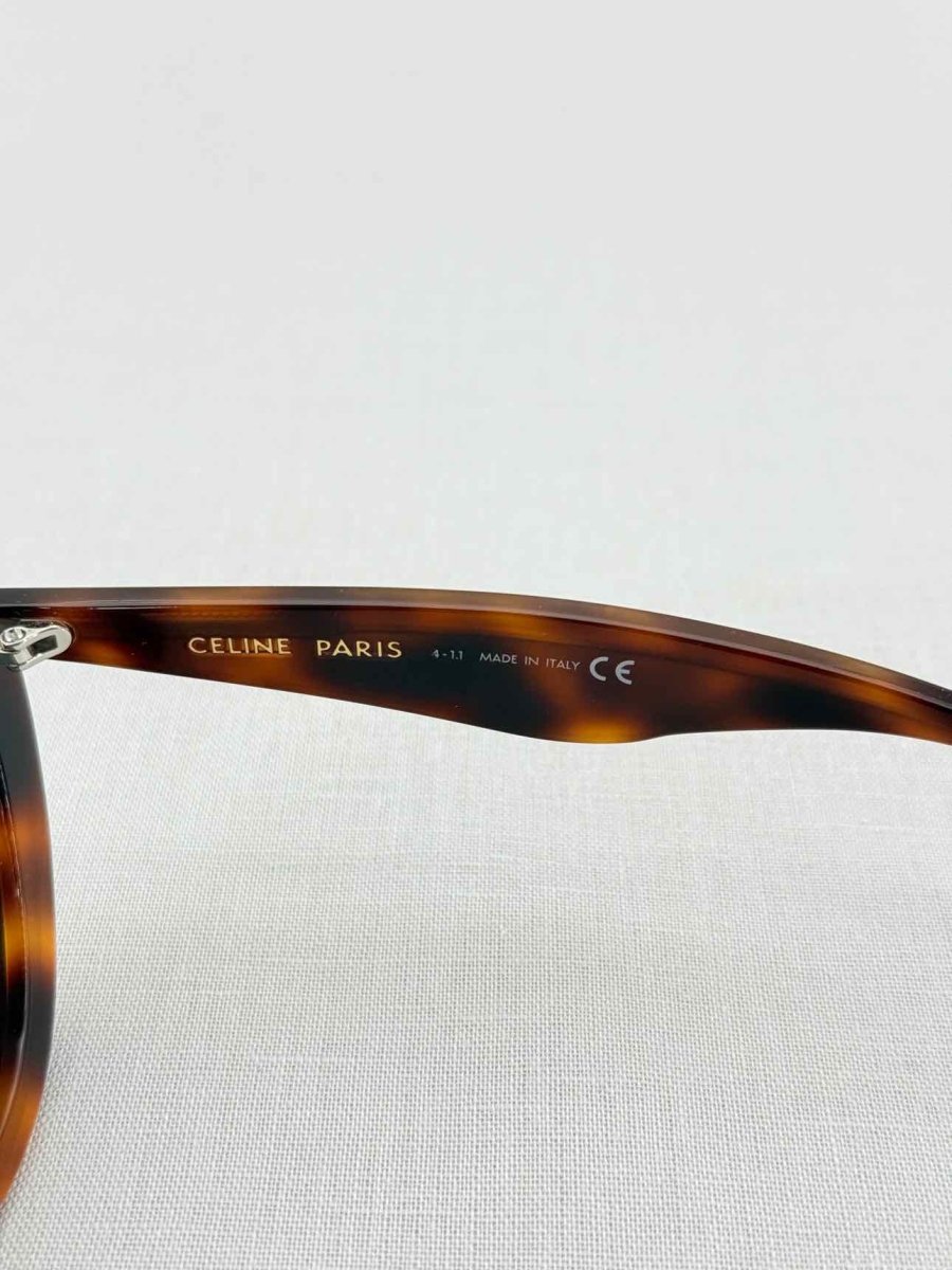 Pre - loved CELINE Brown Sunglasses at Reems Closet