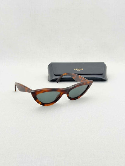 Pre - loved CELINE Brown Sunglasses at Reems Closet