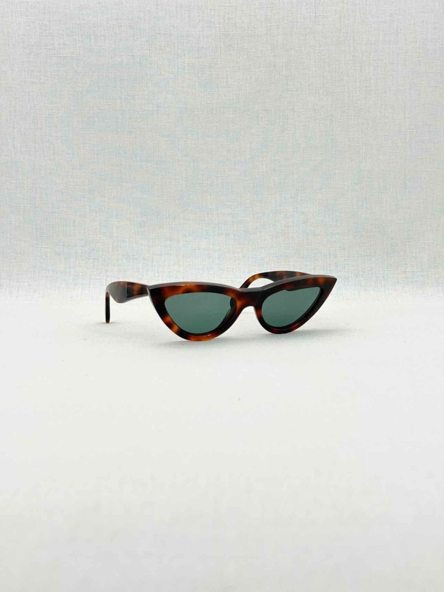 Pre - loved CELINE Brown Sunglasses at Reems Closet