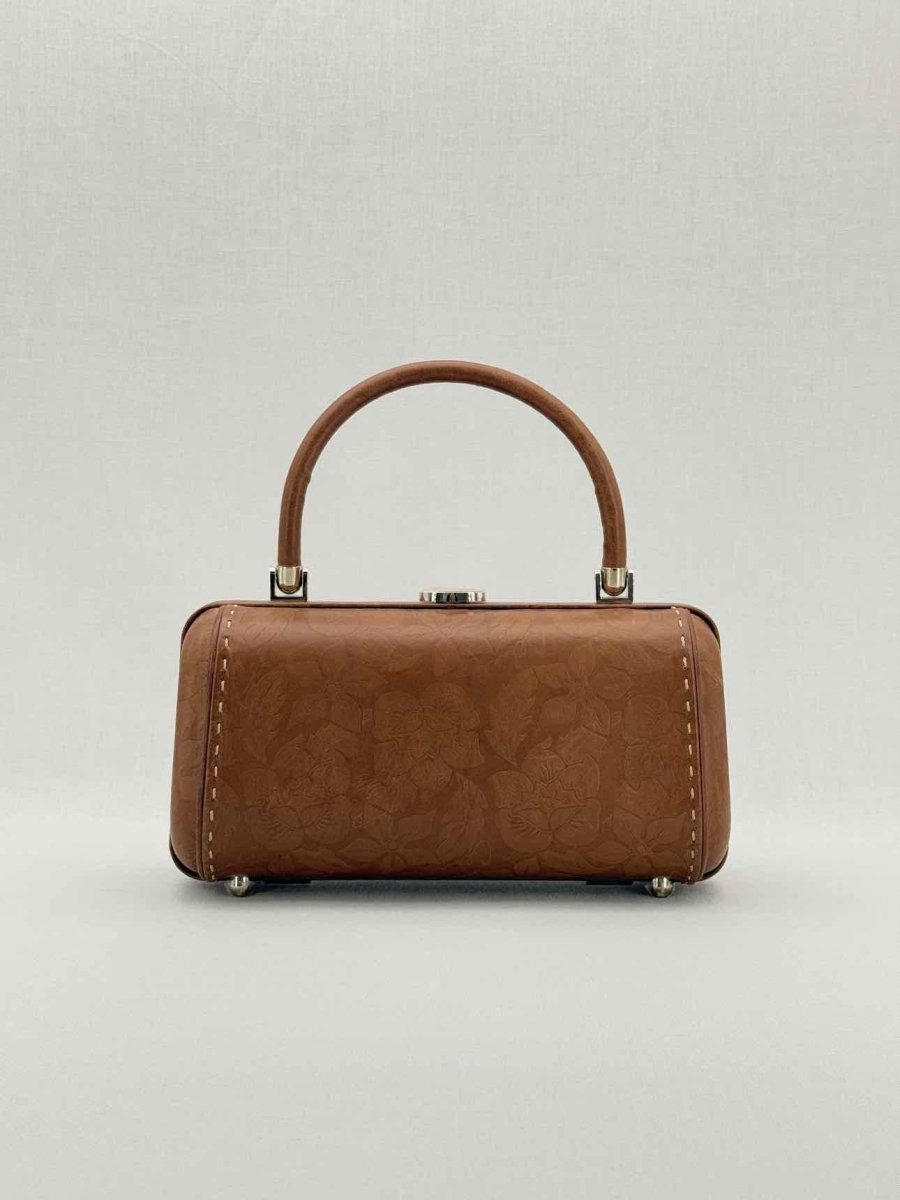 Pre - loved CELINE Brown Top Handle at Reems Closet