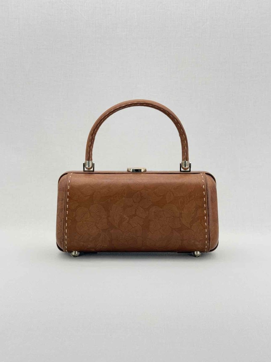 Pre - loved CELINE Brown Top Handle at Reems Closet