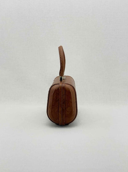 Pre - loved CELINE Brown Top Handle at Reems Closet