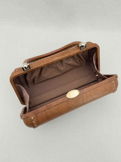 Pre - loved CELINE Brown Top Handle at Reems Closet