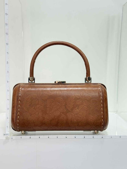 Pre - loved CELINE Brown Top Handle at Reems Closet