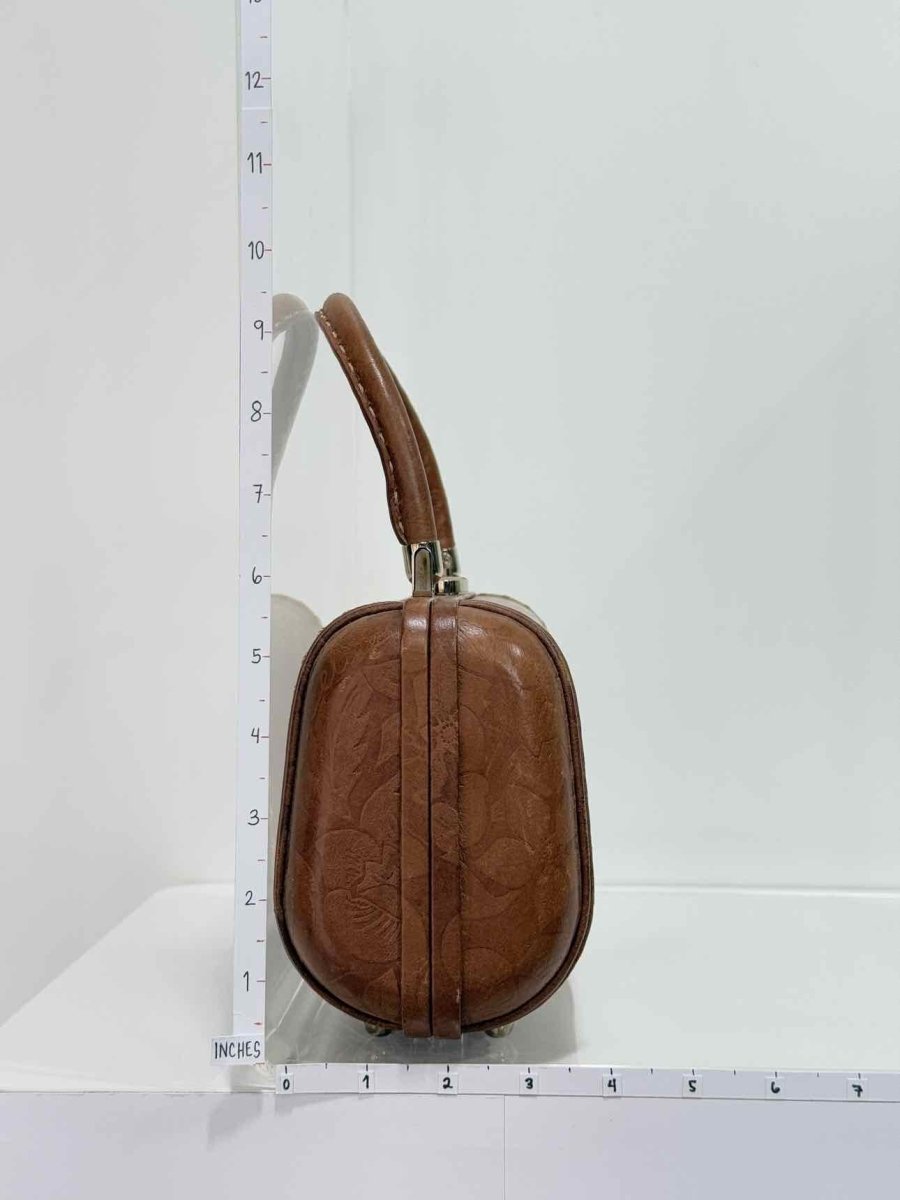 Pre - loved CELINE Brown Top Handle at Reems Closet