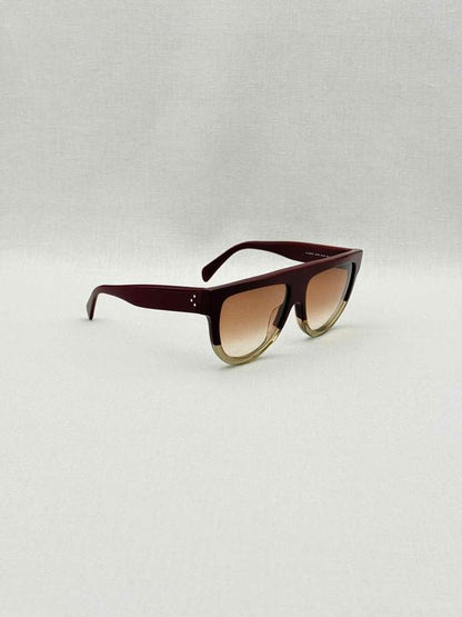 Pre-loved CELINE Burgundy Sunglasses at Reems Closet