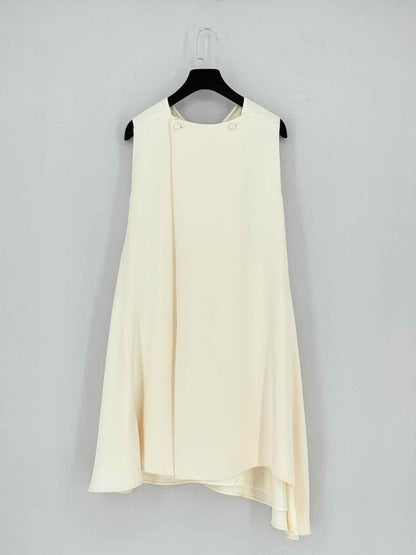 Pre - loved CELINE Cream Size US 2 Short Dress at Reems Closet