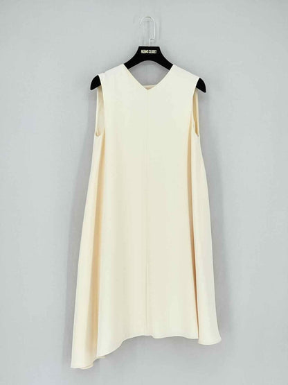 Pre - loved CELINE Cream Size US 2 Short Dress at Reems Closet