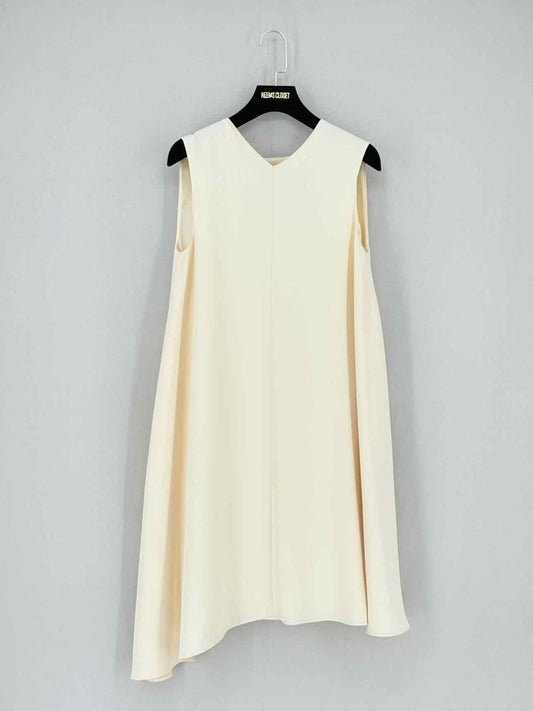 Pre - loved CELINE Cream Size US 2 Short Dress at Reems Closet