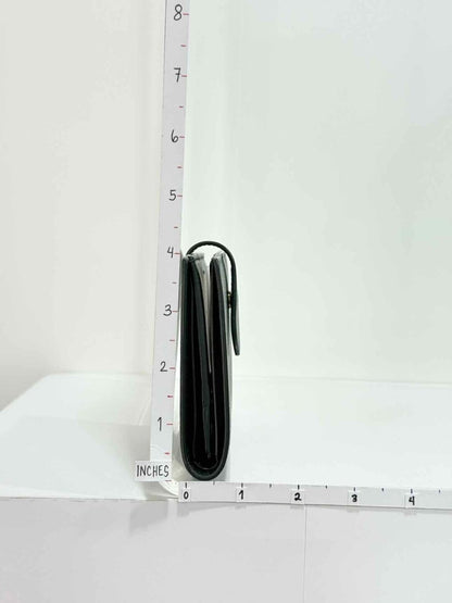 Pre - loved CELINE Green Compact Wallet at Reems Closet