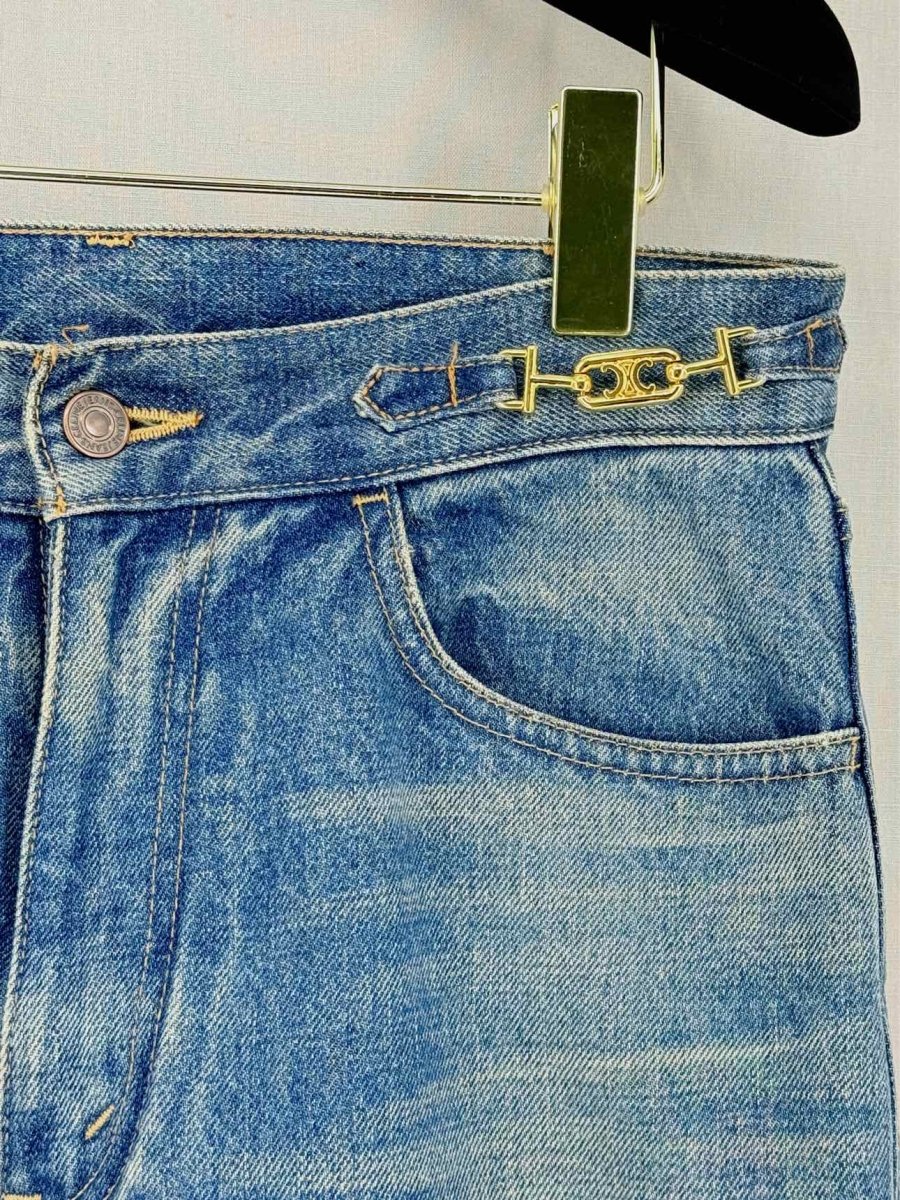 Pre - loved CELINE Margaret Blue Size 29 Jeans at Reems Closet