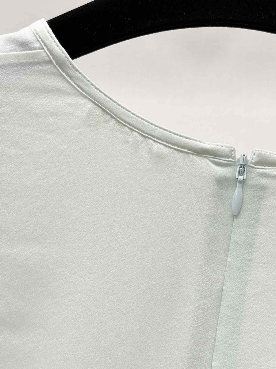 Pre-loved CELINE Pastel Green Size US 8 Blouse at Reems Closet