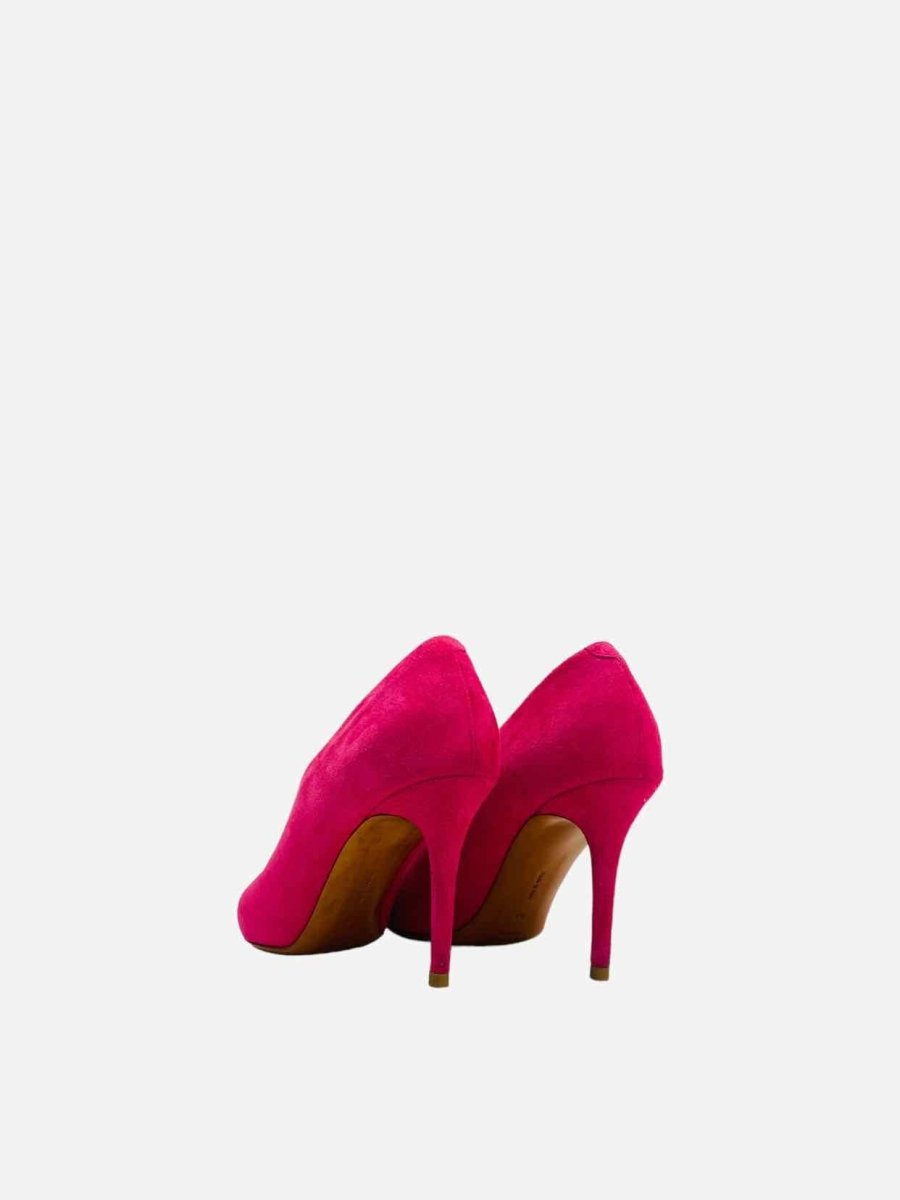 Pre - loved CELINE Pointed Toe Fuchsia Pumps 36 at Reems Closet