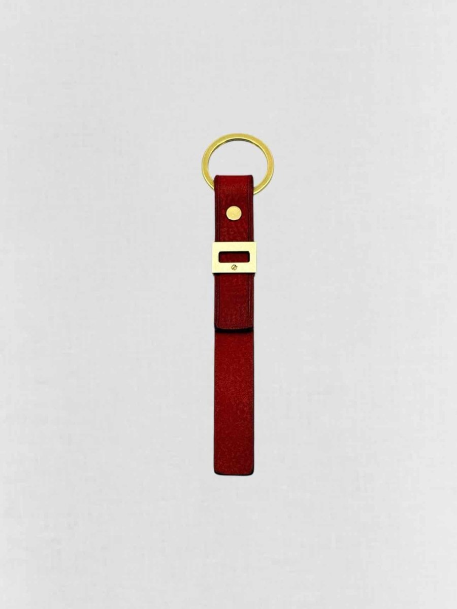 Pre - loved CELINE Red Key Chain at Reems Closet