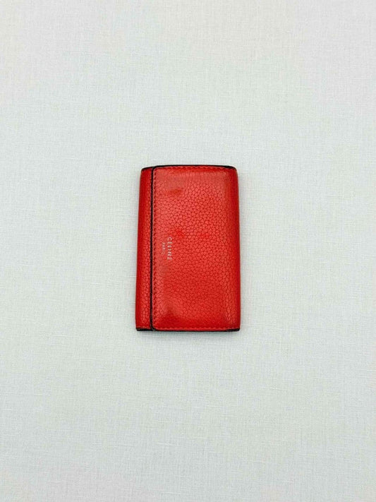 Pre - loved CELINE Red Key Chain at Reems Closet