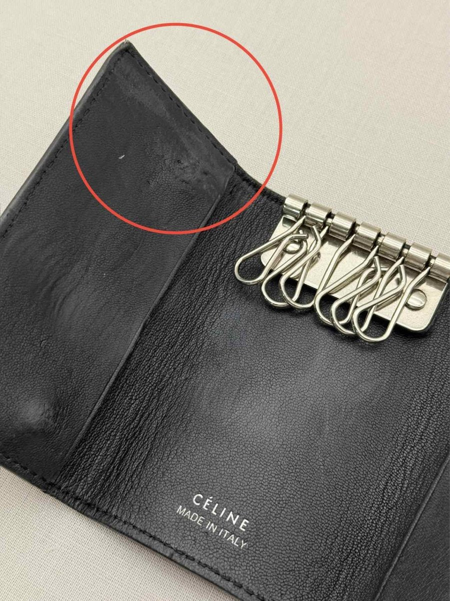 Pre - loved CELINE Red Key Chain at Reems Closet