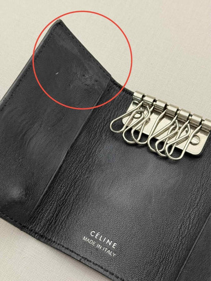 Pre - loved CELINE Red Key Chain at Reems Closet