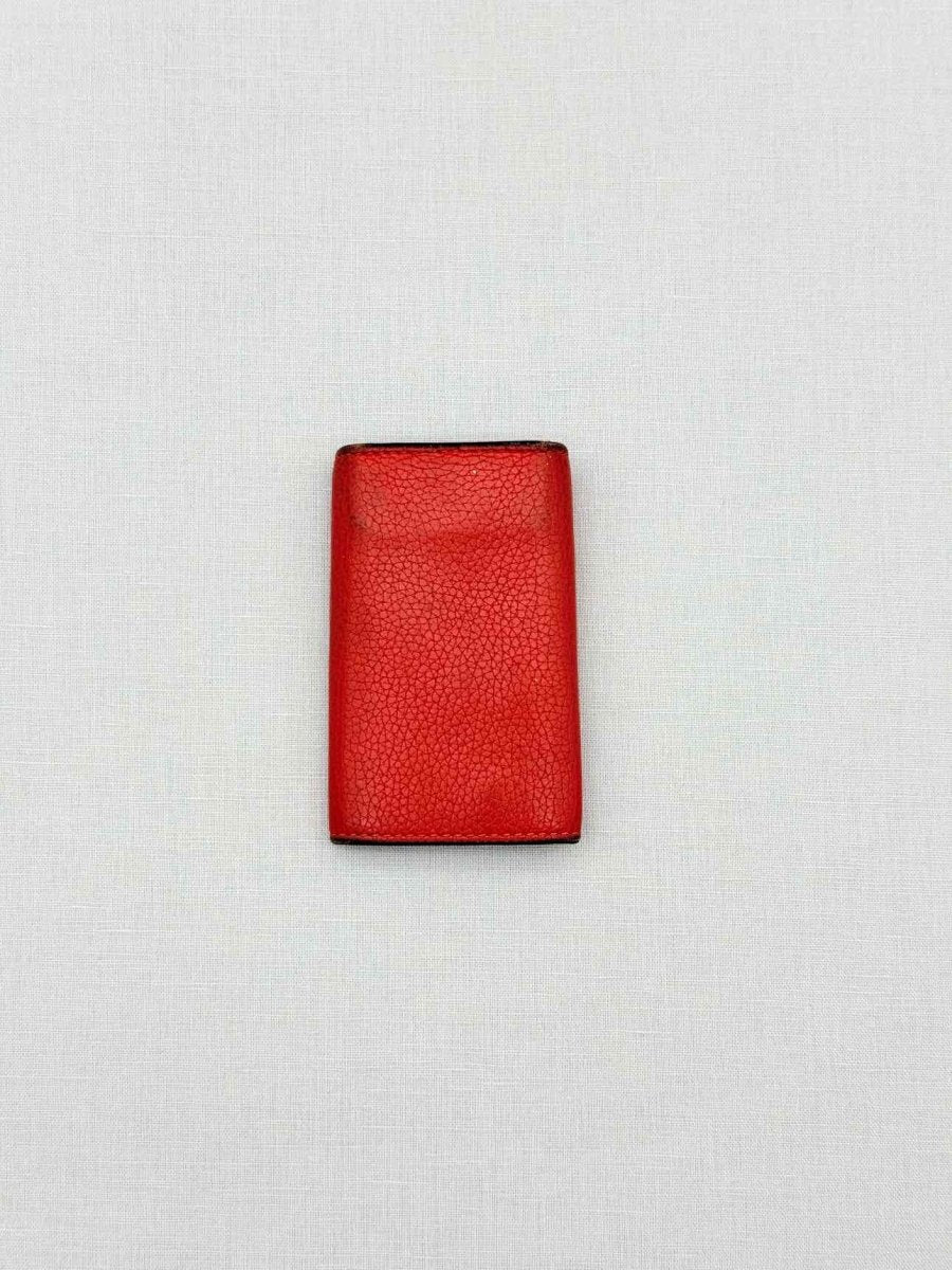 Pre - loved CELINE Red Key Chain at Reems Closet