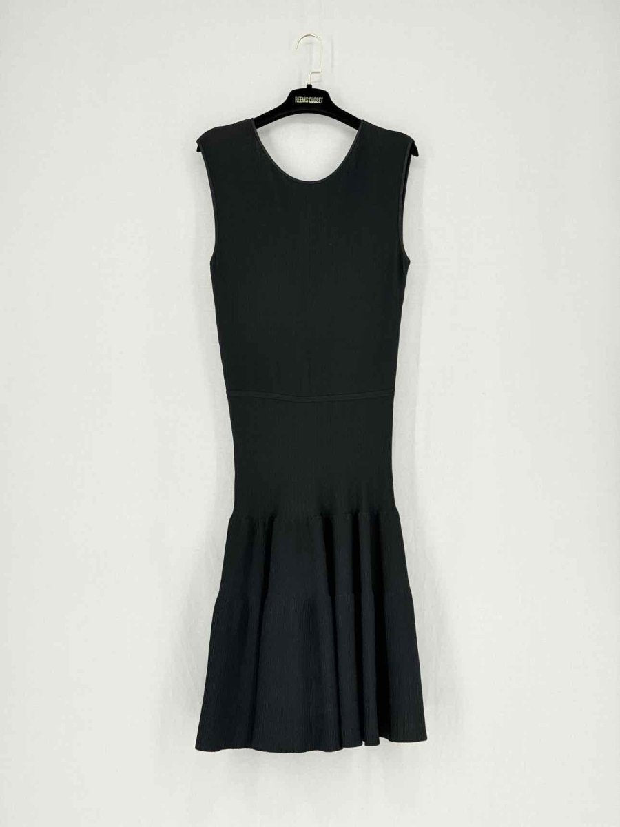 Pre-loved CELINE Stretch Black Size US 6 Knee Length Dress at Reems Closet