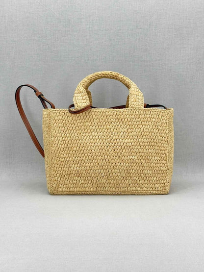 Pre - loved CELINE Thais Tan Top Handle at Reems Closet