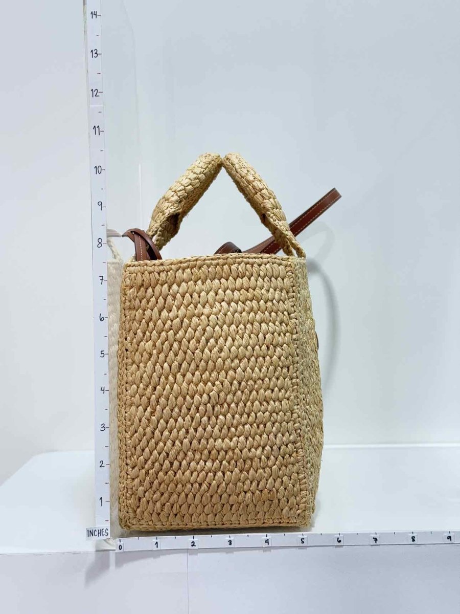 Pre - loved CELINE Thais Tan Top Handle at Reems Closet