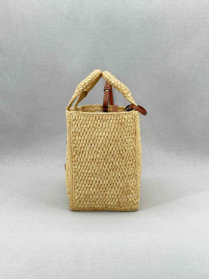 Pre - loved CELINE Thais Tan Top Handle at Reems Closet