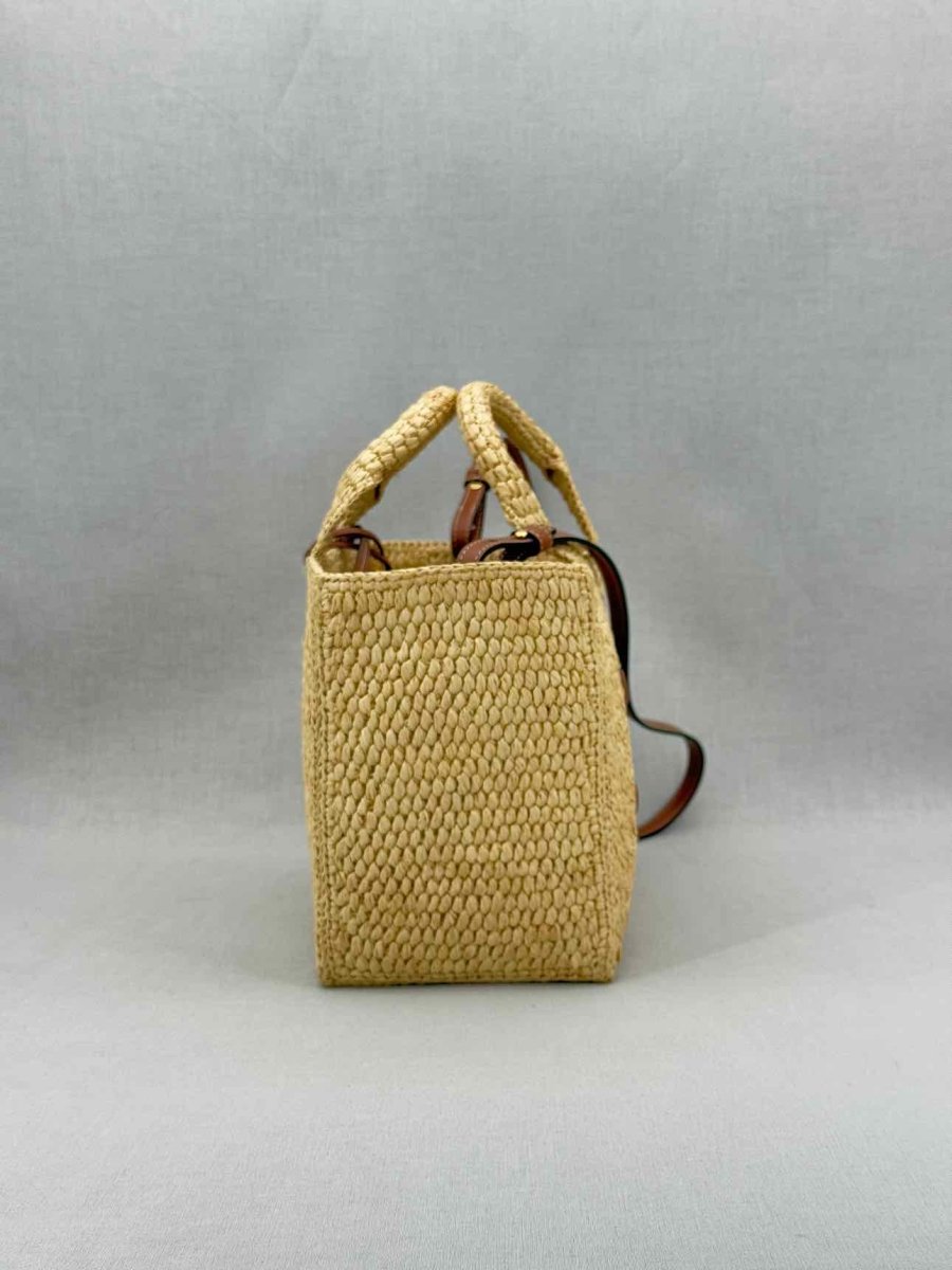 Pre - loved CELINE Thais Tan Top Handle at Reems Closet