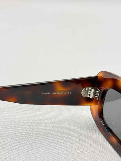 Pre - loved CELINE Tortoise Brown Sunglasses at Reems Closet