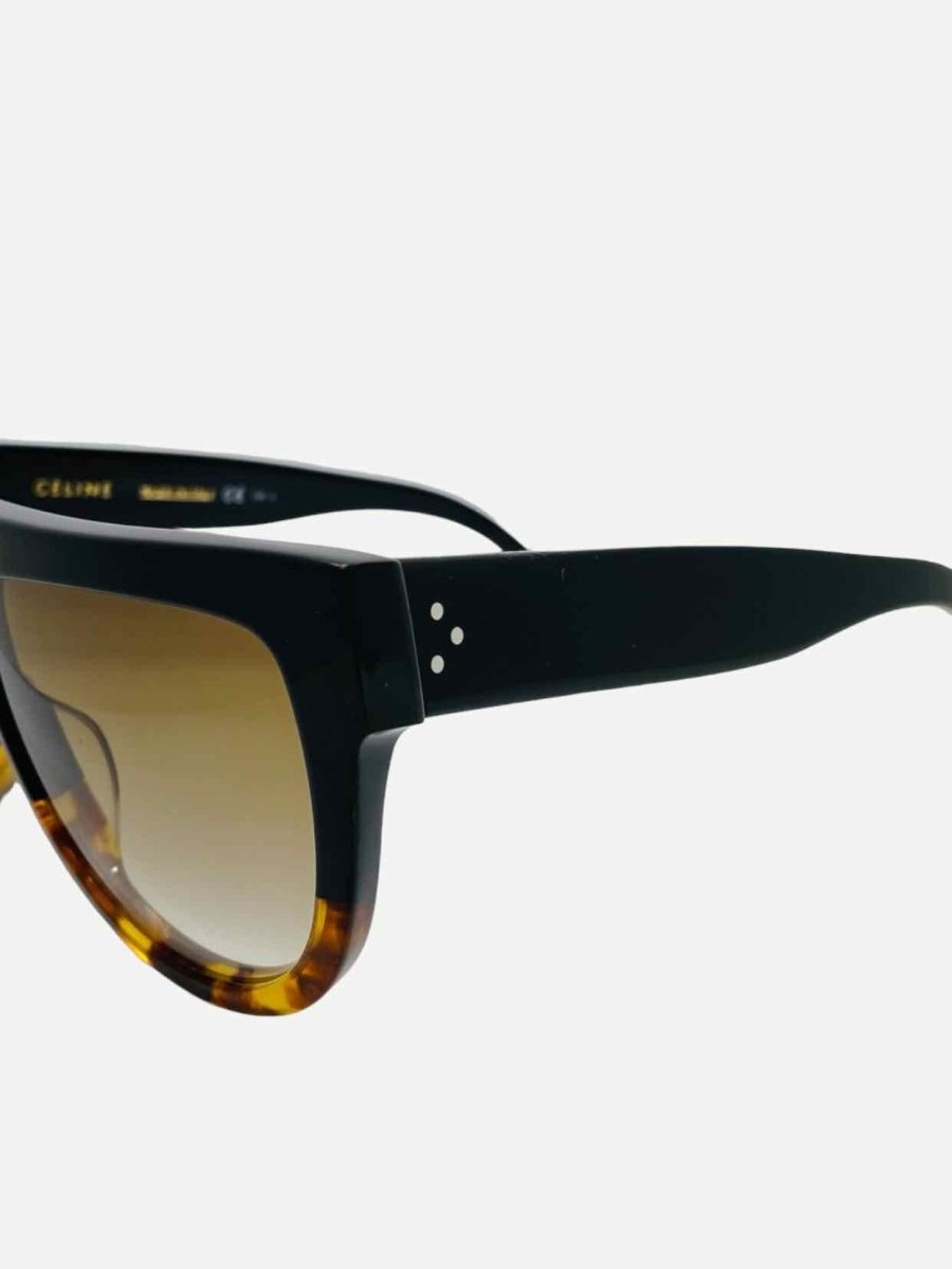 Pre-loved CELINE Tortoiseshell Sunglasses from Reems Closet