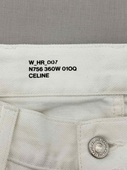 Pre - loved CELINE White Size 28 Jeans at Reems Closet