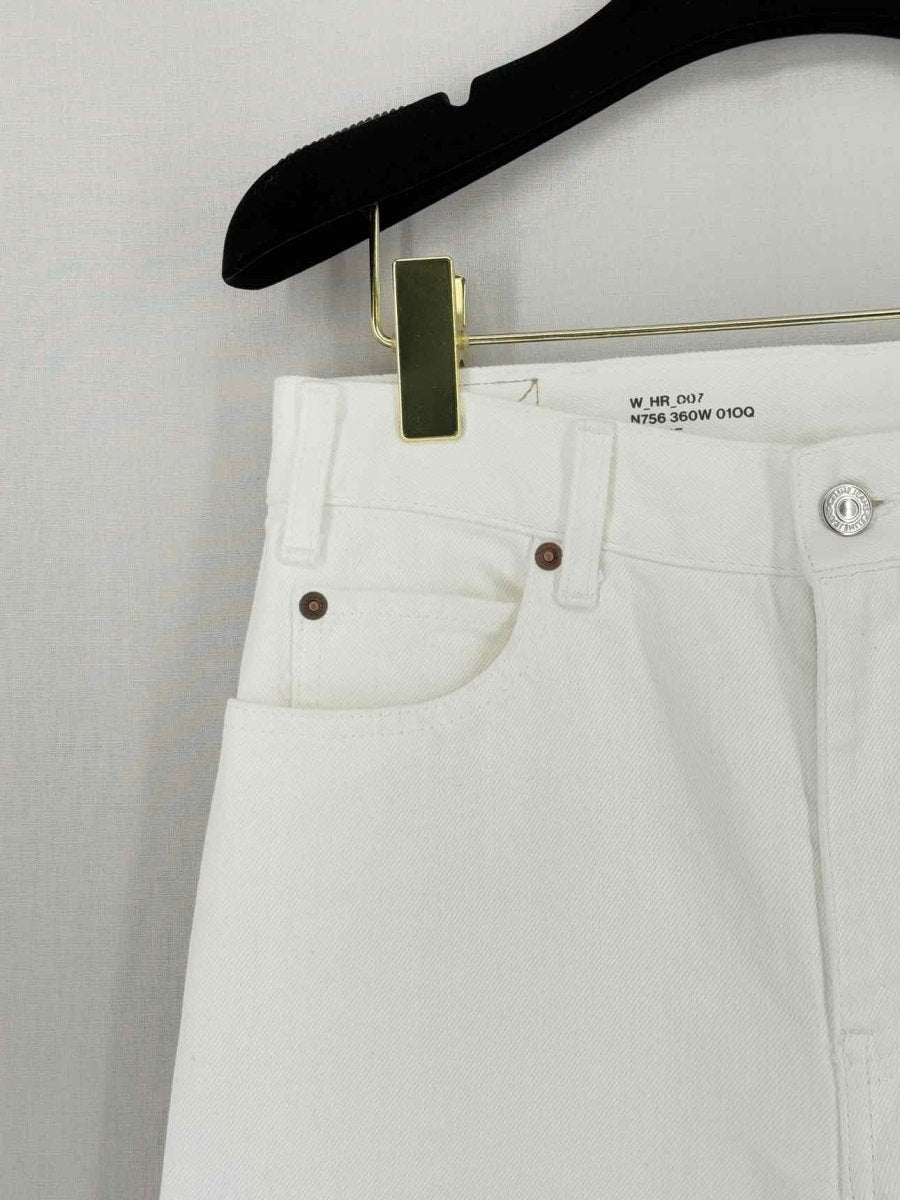 Pre - loved CELINE White Size 28 Jeans at Reems Closet