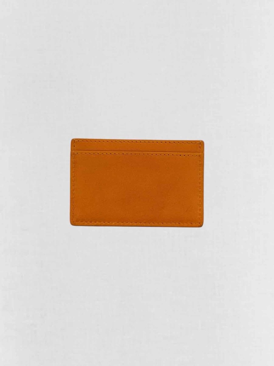 Pre - loved CELINE Yellow Card Holder at Reems Closet