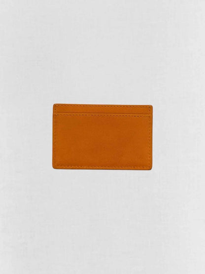 Pre - loved CELINE Yellow Card Holder at Reems Closet