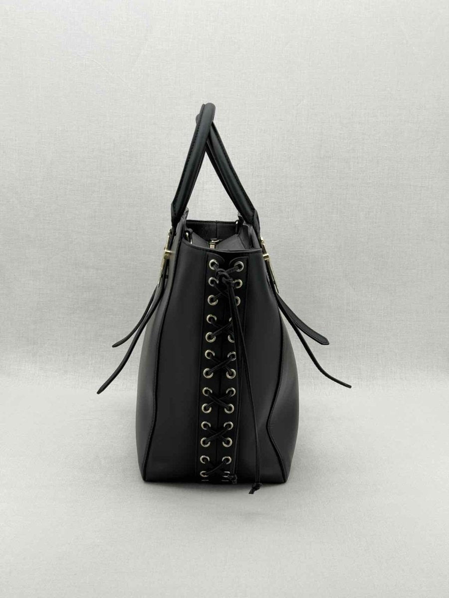 Pre - loved CESARE PACIOTTI Black Tote Bag at Reems Closet