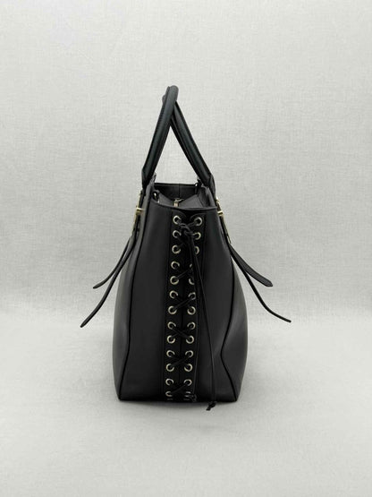 Pre - loved CESARE PACIOTTI Black Tote Bag at Reems Closet