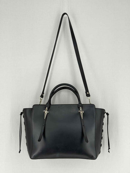 Pre - loved CESARE PACIOTTI Black Tote Bag at Reems Closet